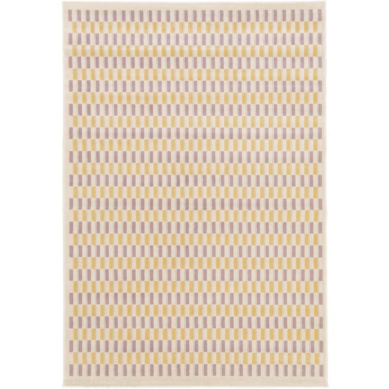 JUST HOME COLLECTION - Alfombra Franjas 120x170 cm Polipropileno Multicolor