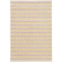 JUST HOME COLLECTION - Alfombra Franjas 120x170 cm Polipropileno Multicolor