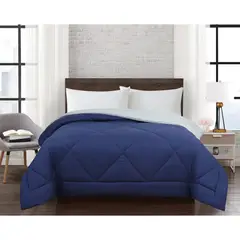 JUST HOME COLLECTION - Quilt 2 plazas Bts Azul