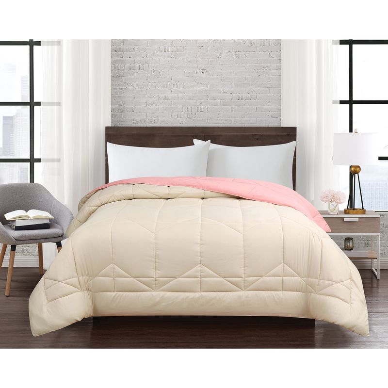 JUST HOME COLLECTION - Quilt 2 plazas Bts Beige