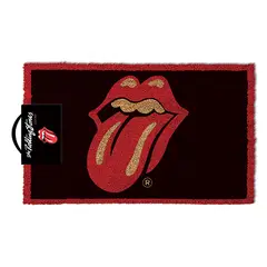 PYRAMID INTERNATIONAL - Limpiapiés Kiss lengua 40x60 cm Negro, rojo