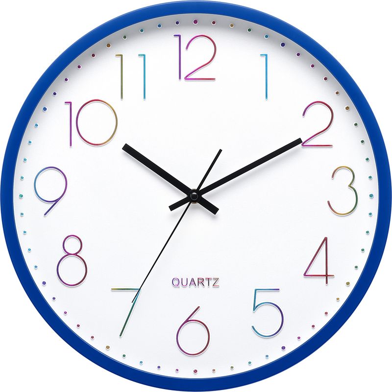 CASA BONITA - Reloj Muro 35cm Azul