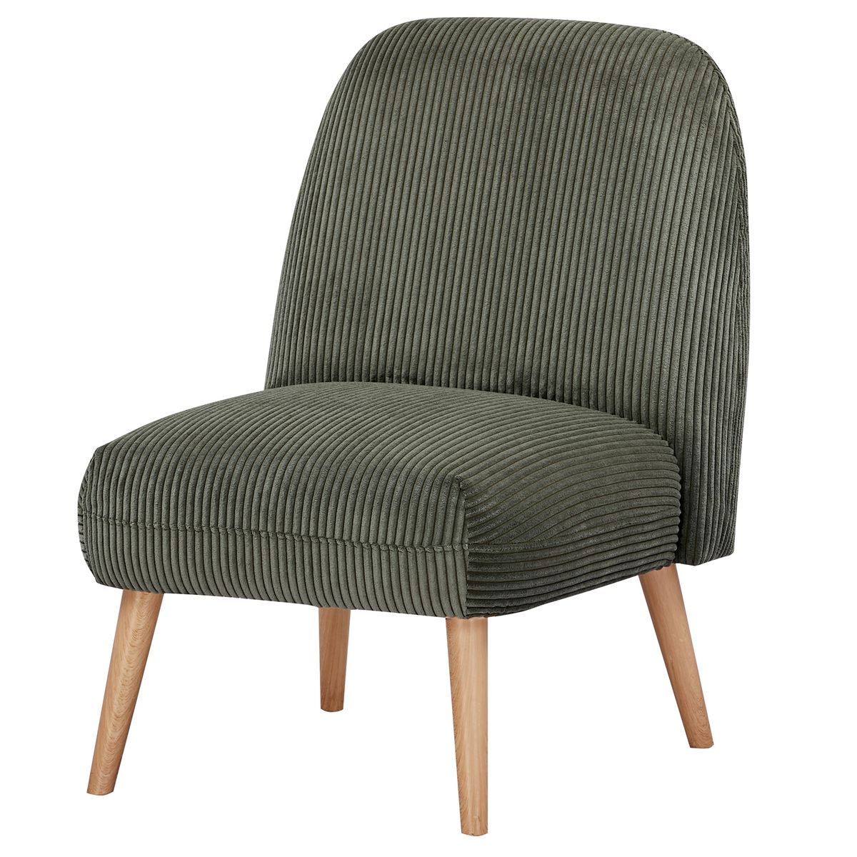 JUST HOME COLLECTION - Poltrona 1 cuerpo Bristol 62x89x78 cm Verde