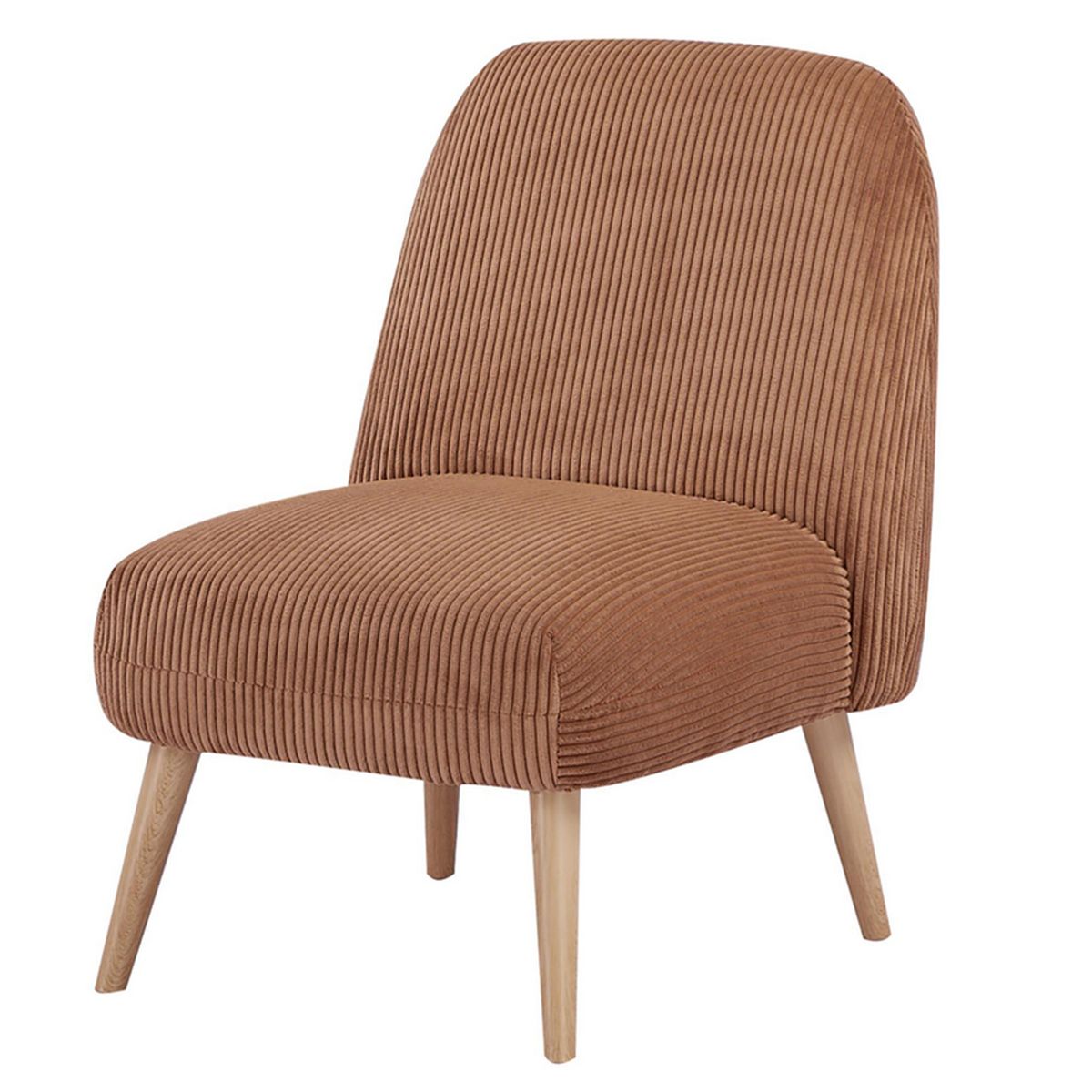 JUST HOME COLLECTION - Poltrona 1 cuerpo Bristol 62x78x89 cm Café