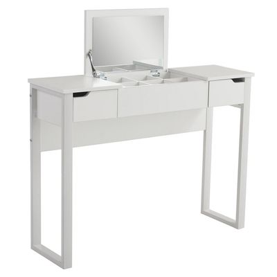 Imagen 2 del producto Tocador 1 Cajón(es) Lucy 100x76x30 cm Blanco