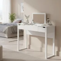 Tocador 1 Cajón(es) Lucy 100x76x30 cm Blanco