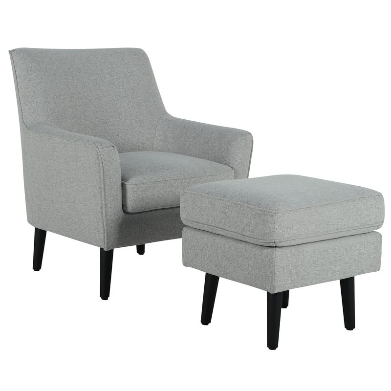 JUST HOME COLLECTION - Sillón Escritorio 1 cuerpo BT-8286 77x92x83 cm Gris