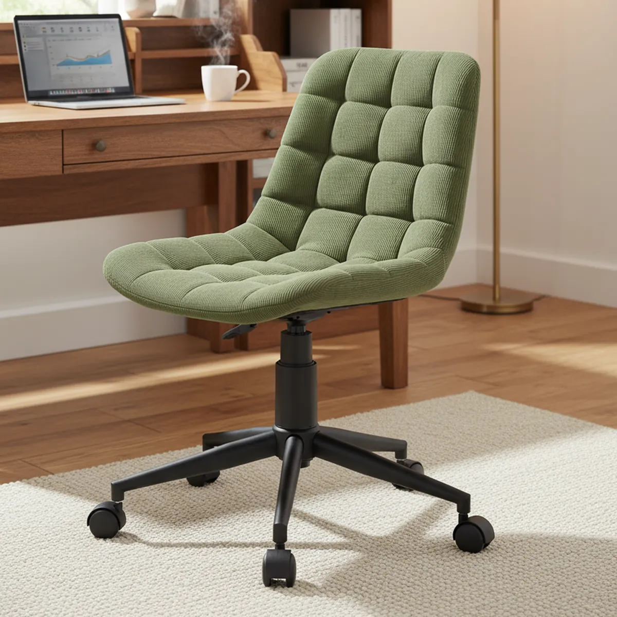 JUST HOME COLLECTION - Silla Escritorio Noruega Verde