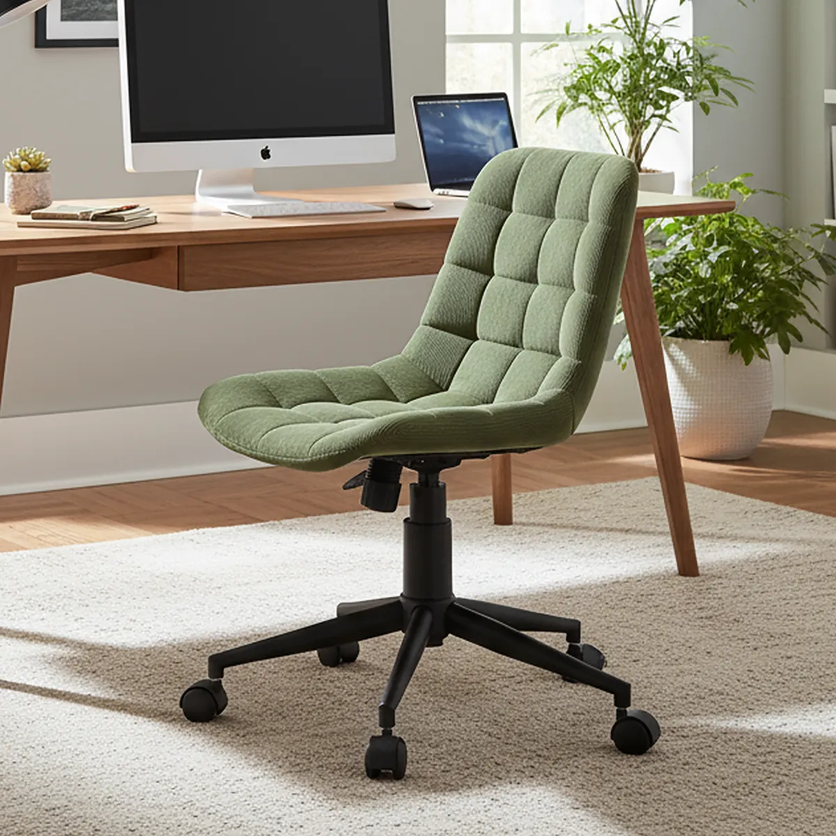 JUST HOME COLLECTION - Silla Escritorio Noruega Verde
