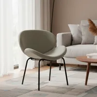 Poltrona 1 cuerpo Bogarte 62x62x76 cm Gris