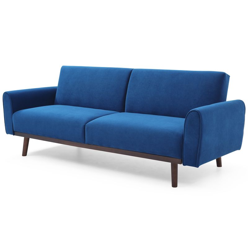 JUST HOME COLLECTION - Futón Cama 3 cuerpos Norwich 209x83x86 cm Azul