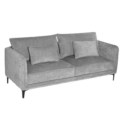 Imagen 2 del producto Sofá 3 cuerpos Makula 194x88x84 cm Gris