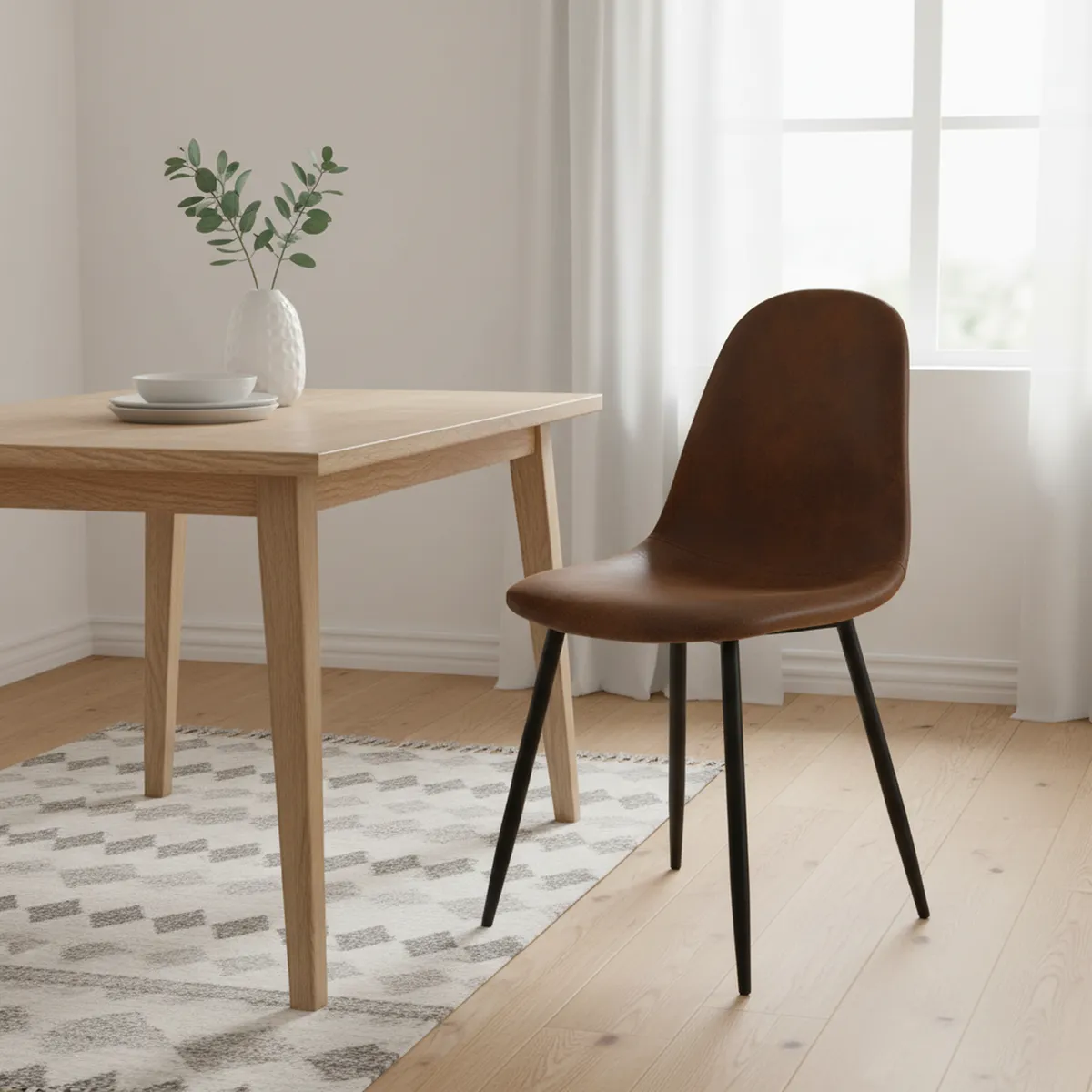 JUST HOME COLLECTION - Silla Charlto Café 87x45x54 cm