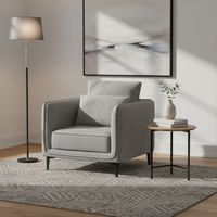 Sofá 1 cuerpo Makula 82x88x84 cm Gris