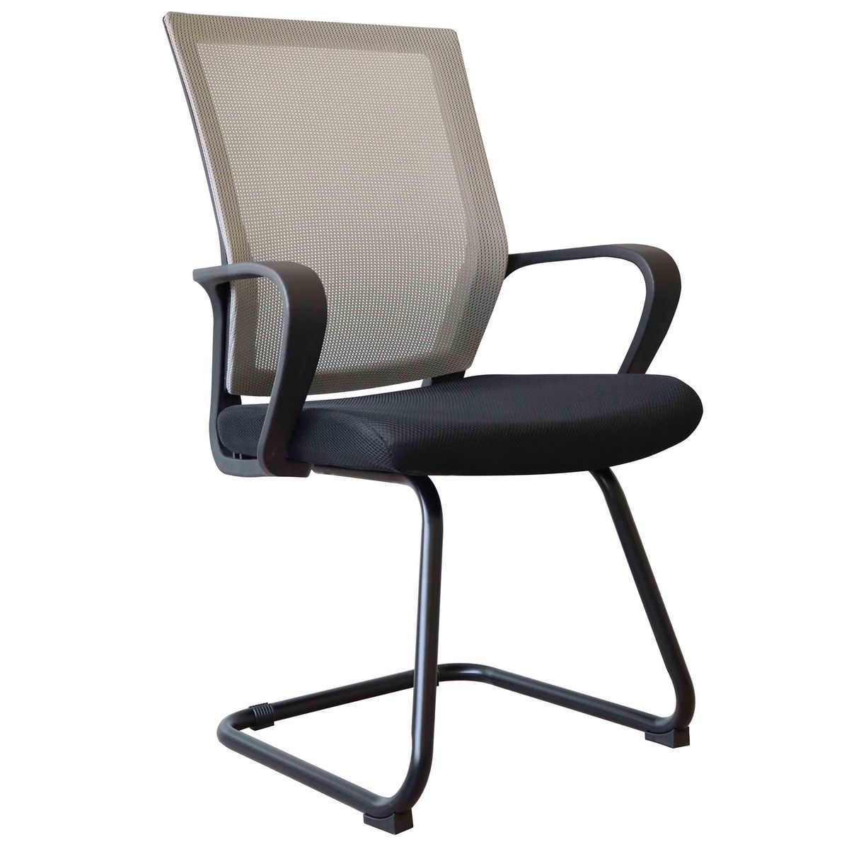 JUST HOME COLLECTION - Silla Ejecutiva Isla Gris, negro