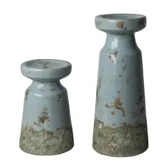 JUST HOME COLLECTION - Portavela 28 cm Terra Azul