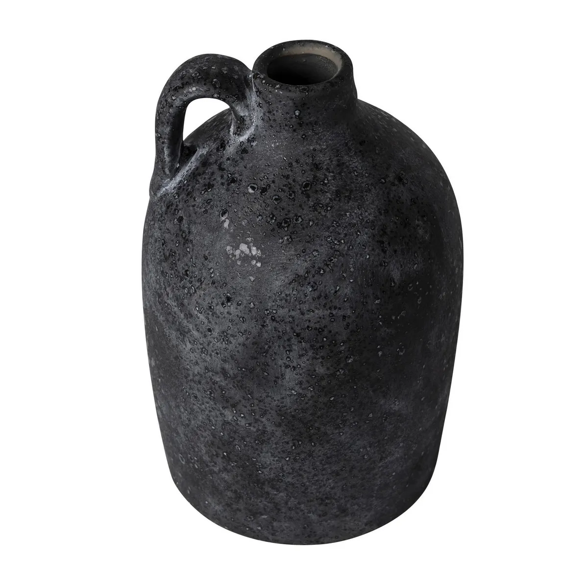 JUST HOME COLLECTION - Jarrón 11,5x18 cm Terra Negro