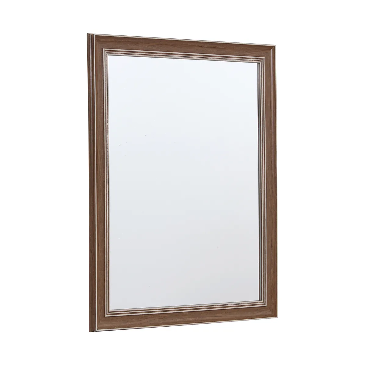 JUST HOME COLLECTION - Espejo Pared Forma Rectangular 51.8x41.6 cm Café Vintage