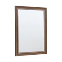 Espejo Pared Forma Rectangular 51.8x41.6 cm Café Vintage