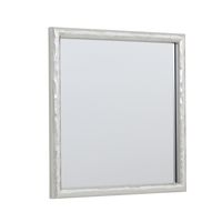 Espejo Pared Forma Cuadrada 30x30 cm Plateado Basic