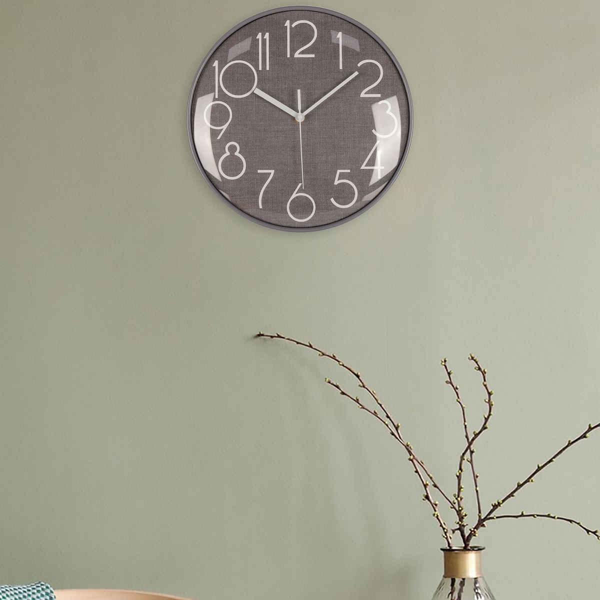 JUST HOME COLLECTION - Reloj Cappa 30 cm Verde