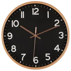 JUST HOME COLLECTION - Reloj Con Alarma 19x6 cm Café