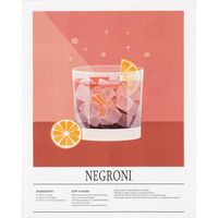 Cuadro Negroni 40x50 cm