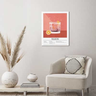 Imagen 2 del producto Cuadro Negroni 40x50 cm