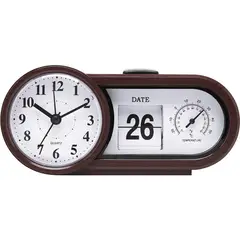 CASA BONITA - Reloj Norma 30 cm Blanco Negro
