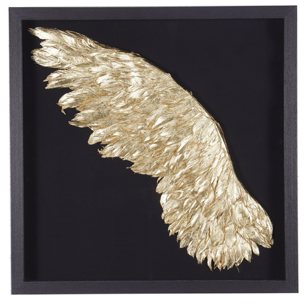 JUST HOME COLLECTION - Cuadro Golden wing 60x60 cm