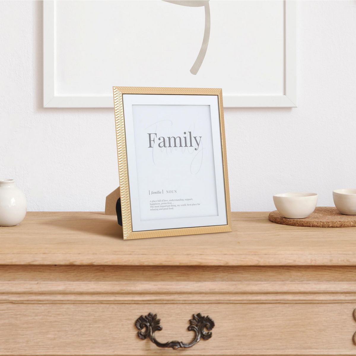 JUST HOME COLLECTION - Marco de Foto Mirror 26.8x31.8 cm Dorado Plástico