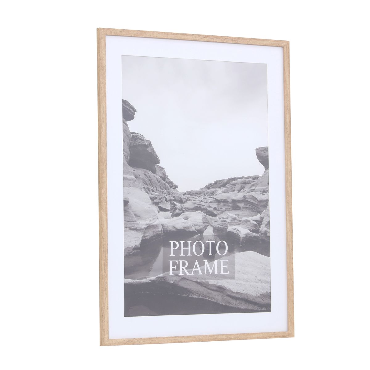 JUST HOME COLLECTION - Marco de Foto Studio 52x72 cm Natural MDF