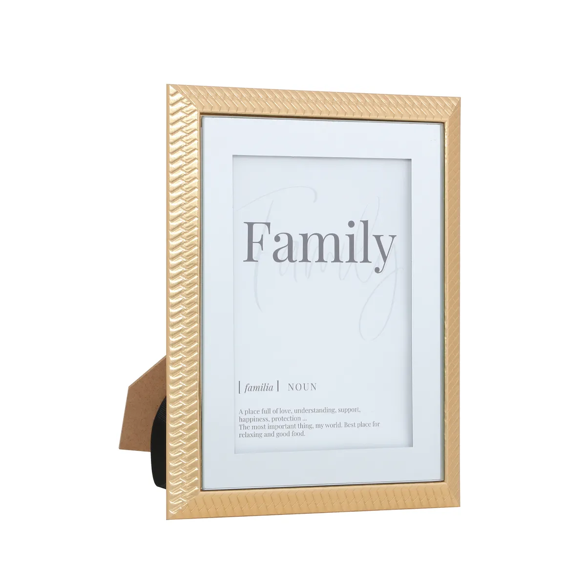 JUST HOME COLLECTION - Marco de Foto Mirror 19.1x24.2 cm Dorado MDF