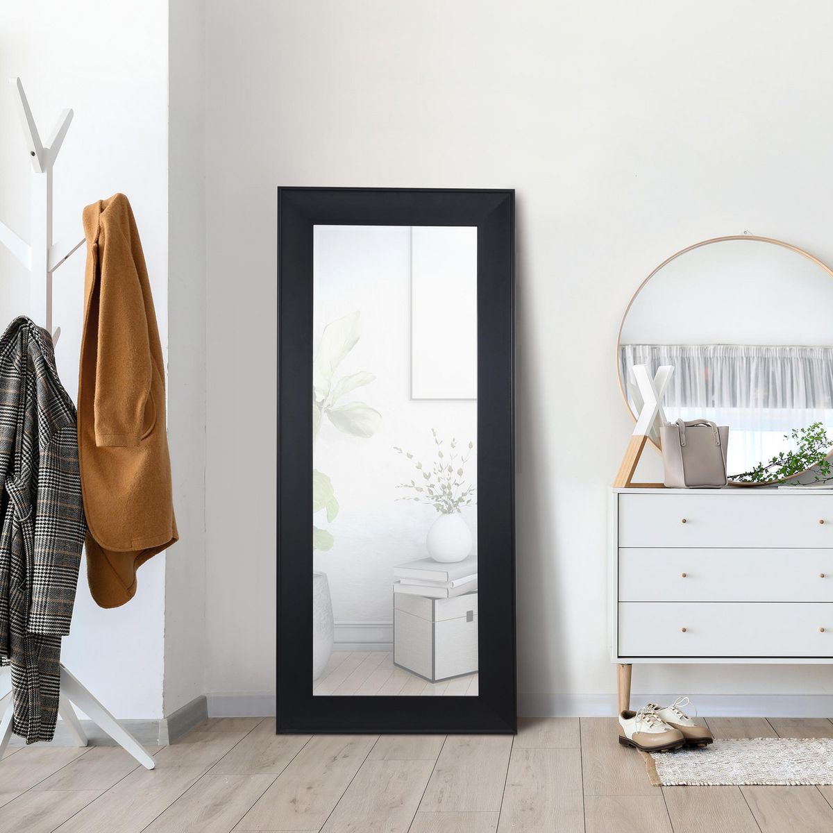 JUST HOME COLLECTION - Espejo Decorativo Forma Rectangular 180x80 cm Grande