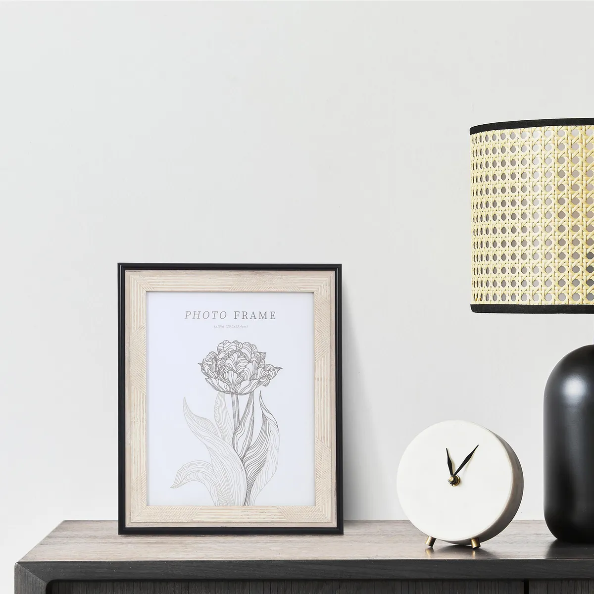 JUST HOME COLLECTION - Marco de Foto 25.3x30.3 cm Natural MDF