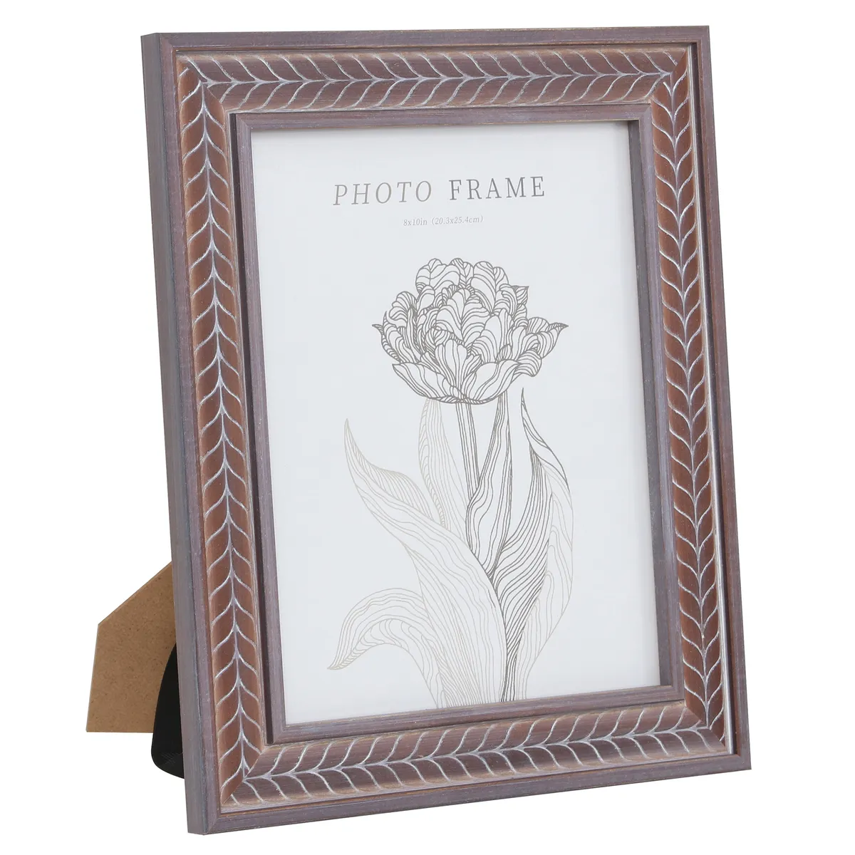 JUST HOME COLLECTION - Marco de Foto 26.8x31.8 cm Café MDF