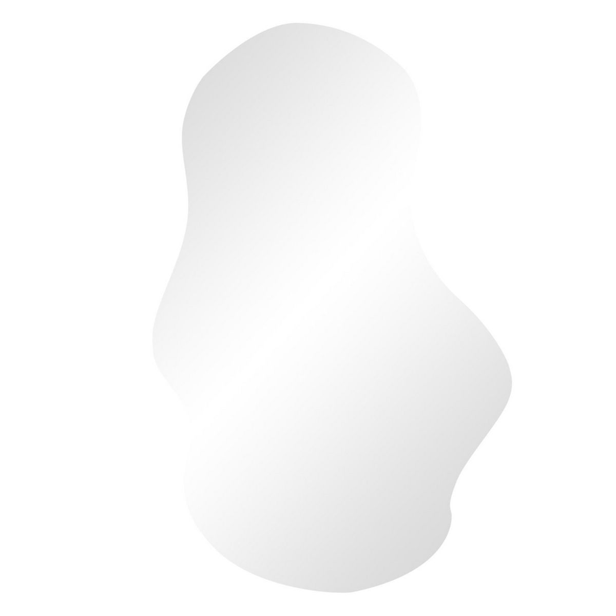 JUST HOME COLLECTION - Espejo Decorativo Forma Gran Onda 60x100 cm Otro Bisel