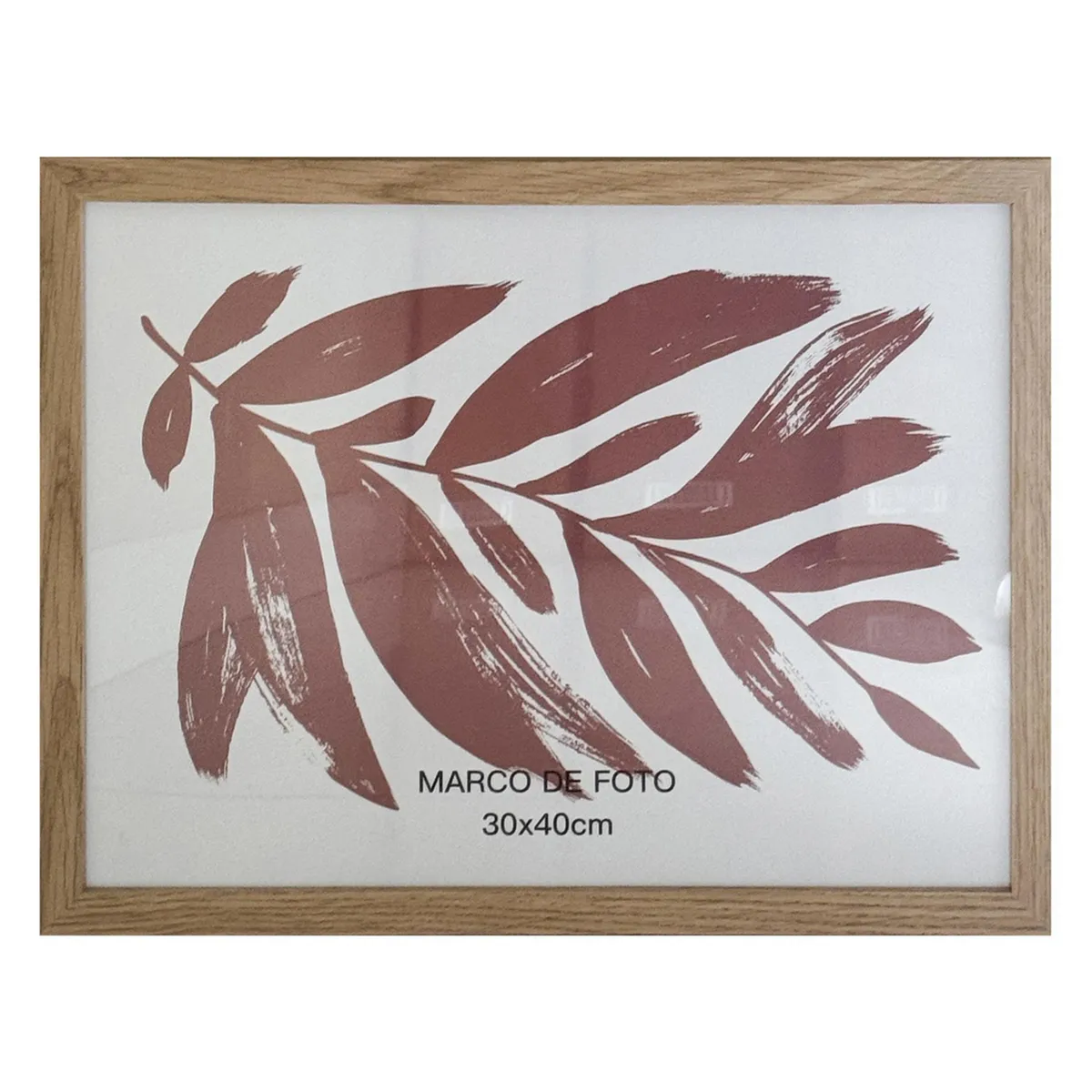 JUST HOME COLLECTION - Marco de Foto Basic 30x40 cm Madera Plástico