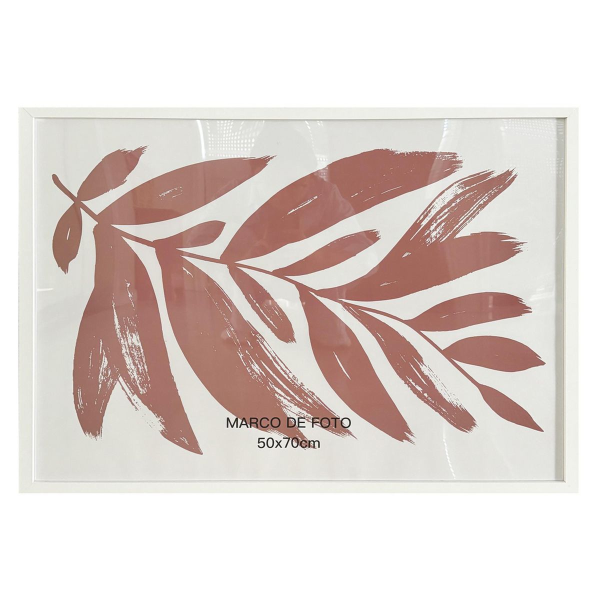 JUST HOME COLLECTION - Marco de Foto Ideals 50x70 cm Blanco Plástico