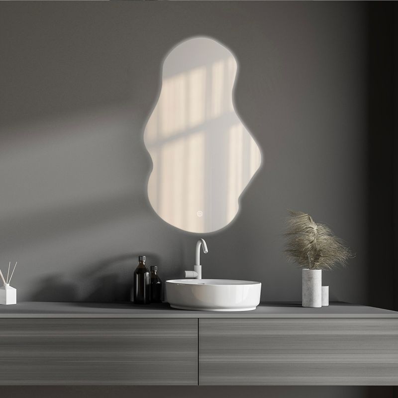 JUST HOME COLLECTION - Espejo Led Decorativo Forma Rectangular 60x100 cm