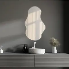 JUST HOME COLLECTION - Espejo Led Decorativo Forma Rectangular 60x100 cm