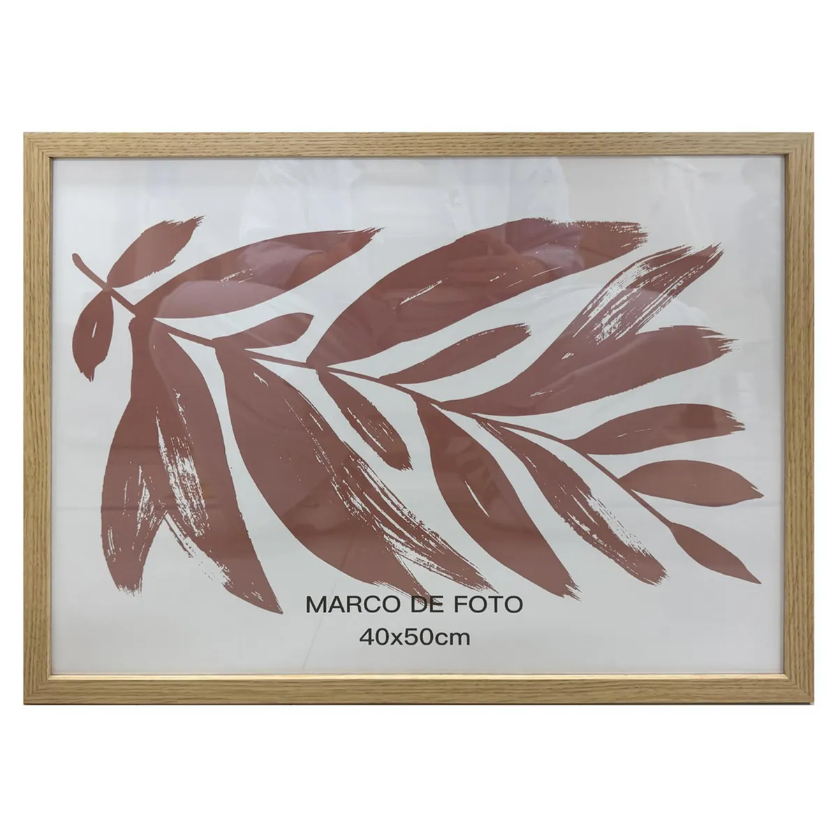 JUST HOME COLLECTION - Marco de Foto Basic 40x50 cm Madera Plástico