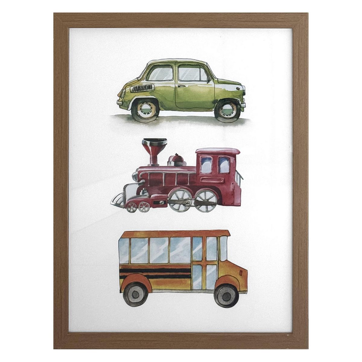 JUST HOME COLLECTION - Cuadro Autitos 30x40 cm