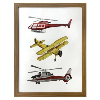 Imagen 2 del producto Cuadro Avioncitos 30x40 cm