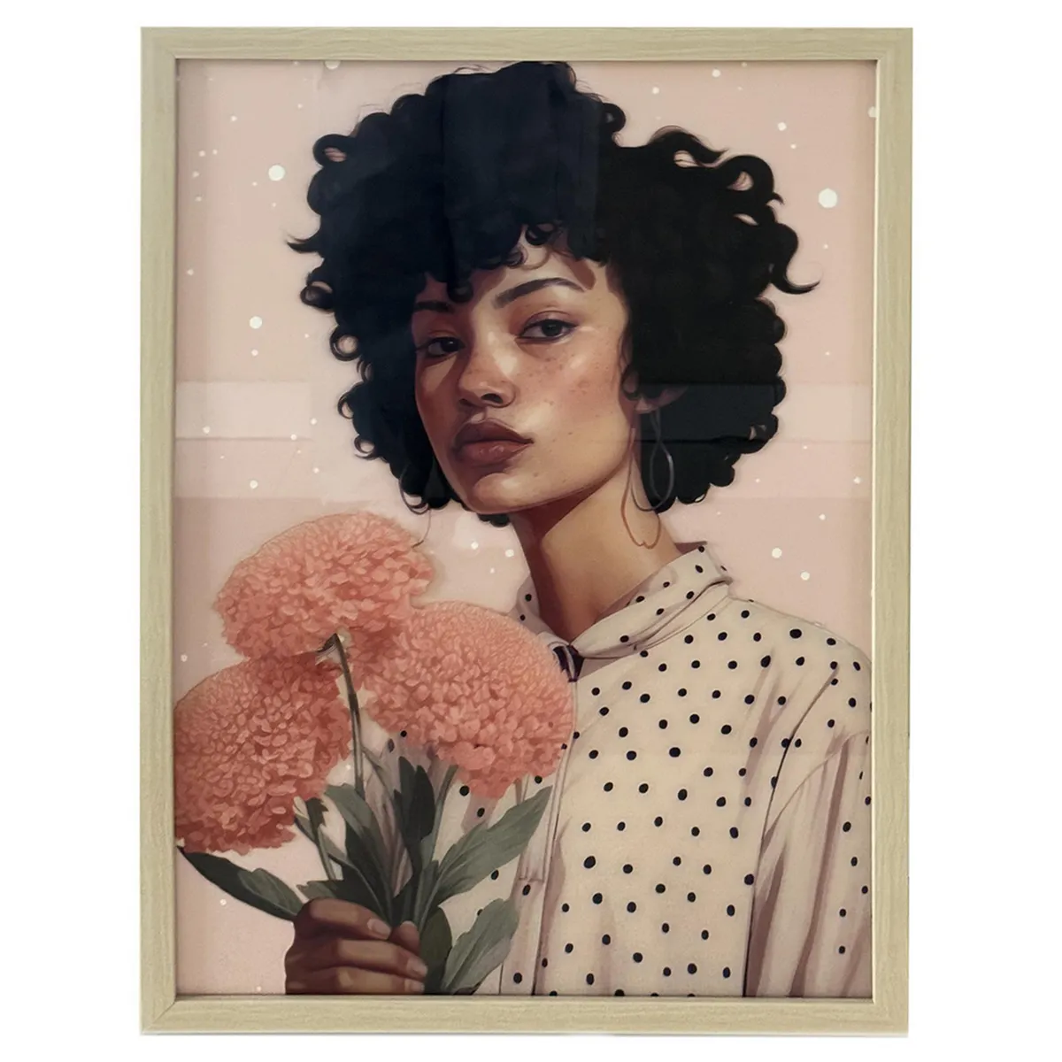 JUST HOME COLLECTION - Cuadro Mujer 40.64x58.42 cm