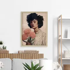 JUST HOME COLLECTION - Cuadro Mujer 40.64x58.42 cm