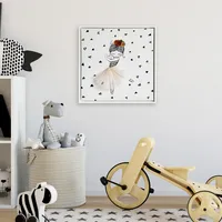 Cuadro Bailarina 40x40 cm