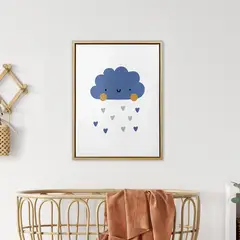 JUST HOME COLLECTION - Cuadro Lluvia 30x40 cm