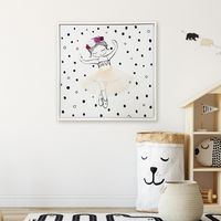 Cuadro Bailarina 40x40 cm