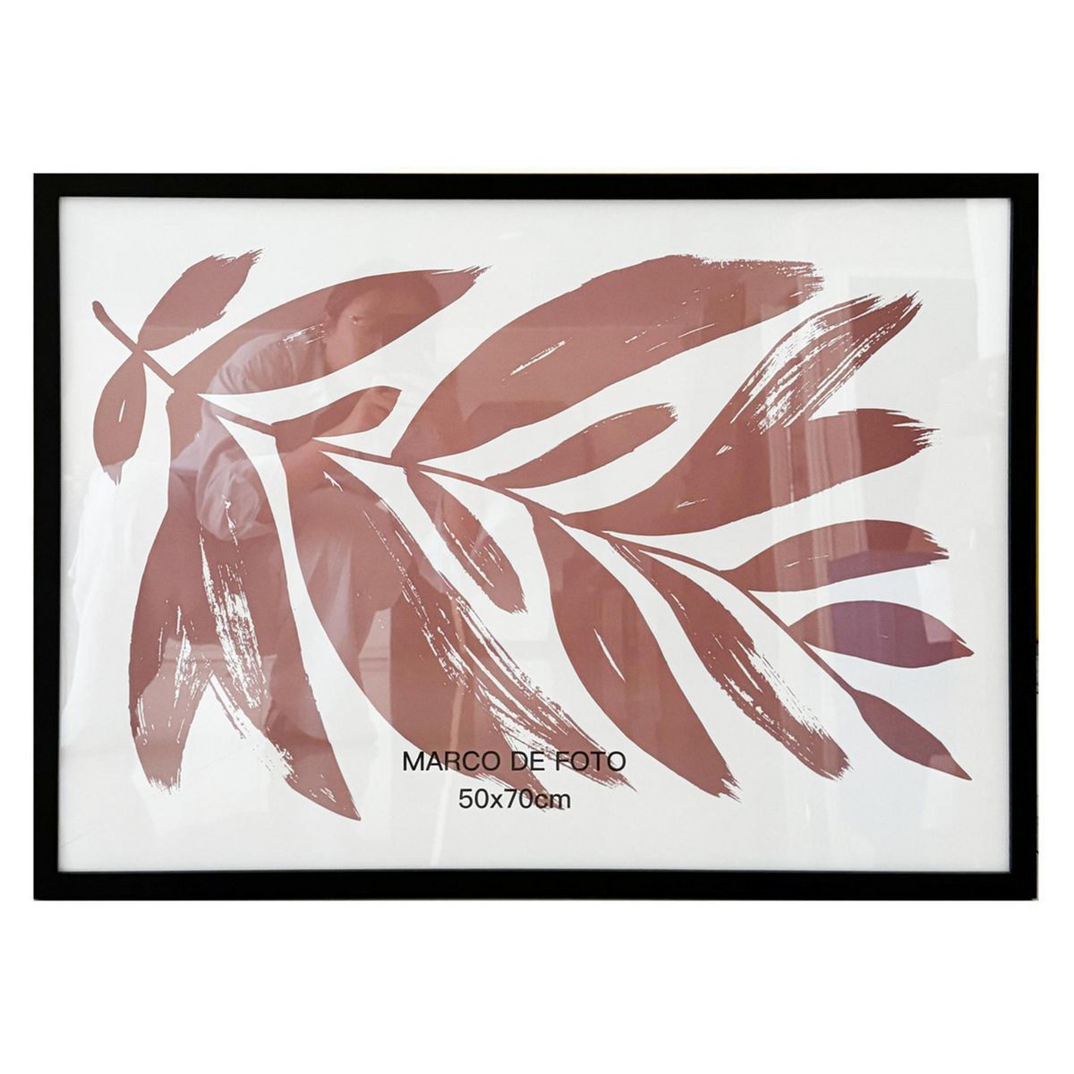 JUST HOME COLLECTION - Marco de Foto Ideals 50x70 cm Negro Plástico